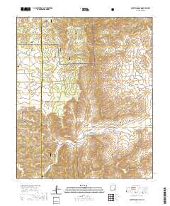 Robertson Canyon 2020 topographic map thumbnail