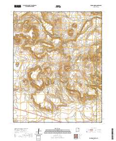 Robinson Peak 2020 topographic map thumbnail