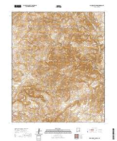 Rock House Canyon 2020 topographic map thumbnail