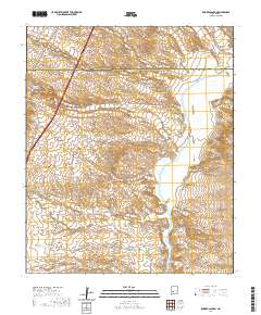 Romero Canyon 2020 topographic map thumbnail