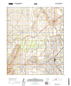 Roswell North 2020 topographic map thumbnail