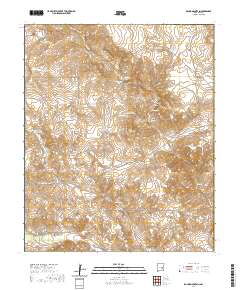 Round Mountain 2020 topographic map thumbnail
