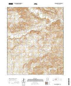 Round Mountain SE 2020 topographic map thumbnail