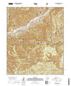 Ruidoso Downs 2020 topographic map thumbnail