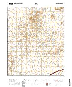 Sacaton Draw 2020 topographic map thumbnail
