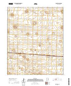 Saint Vrain 2020 topographic map thumbnail