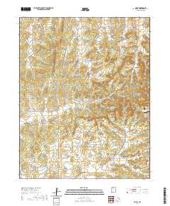 Ojito 2020 topographic map thumbnail