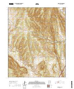 Ojitos Frios 2020 topographic map thumbnail