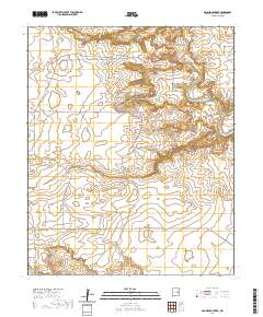 Ojo Negro Creek 2020 topographic map thumbnail