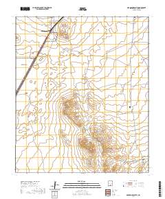Orogrande South 2020 topographic map thumbnail