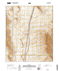 Oscura 2020 topographic map thumbnail