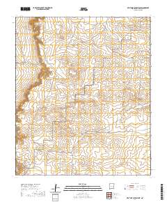 Owl Tank Canyon East 2020 topographic map thumbnail