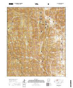 P A Mountain 2020 topographic map thumbnail