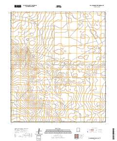 Paduca Breaks East 2020 topographic map thumbnail