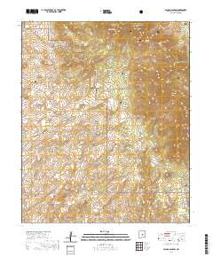 Pajaro Canyon 2020 topographic map thumbnail