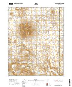 Palo Blanco Mountain 2020 topographic map thumbnail