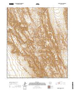 Panther Canyon 2020 topographic map thumbnail