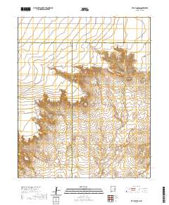 Peach Canyon 2020 topographic map thumbnail