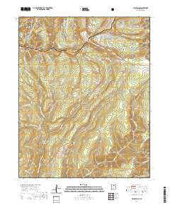 Pecos Falls 2020 topographic map thumbnail