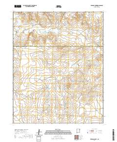 Pedernal Creek 2020 topographic map thumbnail