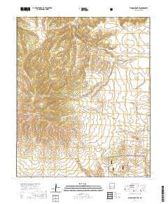 Pelona Mountain 2020 topographic map thumbnail