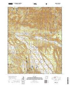 Penasco 2020 topographic map thumbnail