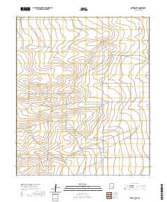 Peters Lake 2020 topographic map thumbnail
