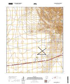 Picacho Mountain 2020 topographic map thumbnail