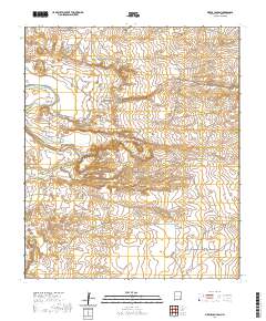 Pierce Canyon 2020 topographic map thumbnail