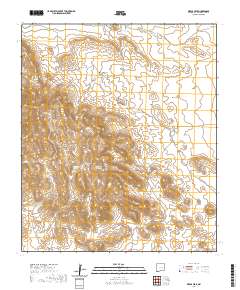 Pierce Peak 2020 topographic map thumbnail