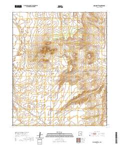 Pino Mountain 2020 topographic map thumbnail