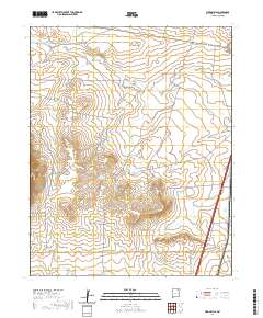 Pinon Hills 2020 topographic map thumbnail