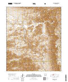 Pinon Ranch 2020 topographic map thumbnail