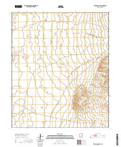 Pipeline Canyon 2020 topographic map thumbnail