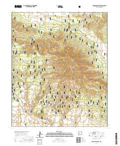 Pitchfork Canyon 2020 topographic map thumbnail