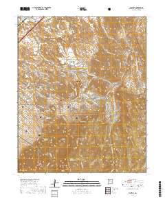 Placitas 2020 topographic map thumbnail