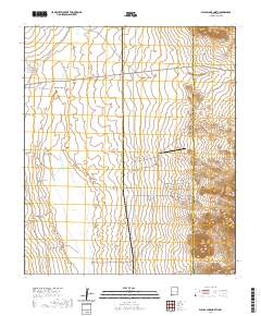Playas Lake North 2020 topographic map thumbnail