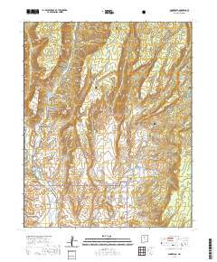 Ponderosa 2020 topographic map thumbnail