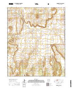 Ponderosa Tank 2020 topographic map thumbnail