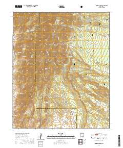 Manzano Peak 2020 topographic map thumbnail