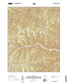 McWilliams Canyon 2020 topographic map thumbnail