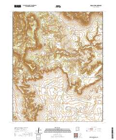 Mesa Chupinas 2020 topographic map thumbnail