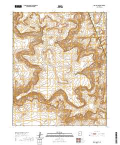 Mesa Gigante 2020 topographic map thumbnail
