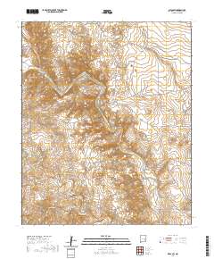 Mesa SW 2020 topographic map thumbnail