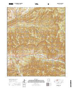 Mescalero 2020 topographic map thumbnail
