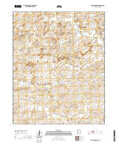 Mesita Americana 2020 topographic map thumbnail