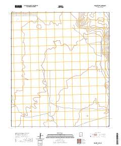 Mesquite Lake 2020 topographic map thumbnail