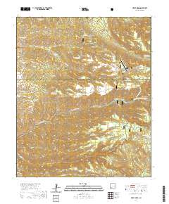 Middle Mesa 2020 topographic map thumbnail