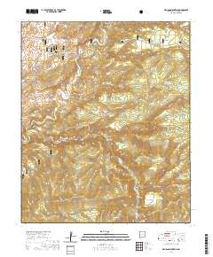 Milligan Mountain 2020 topographic map thumbnail