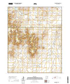 Minnie Butte 2020 topographic map thumbnail